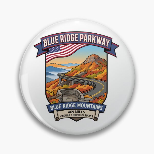 Item preview, Blue Ridge Parkway USA Scenic Mountain Road designed and sold by enzoade.