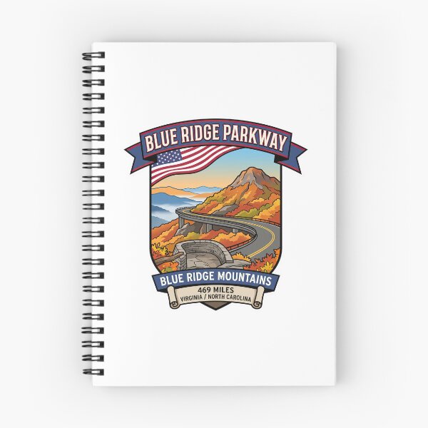 Item preview, Blue Ridge Parkway USA Scenic Mountain Road designed and sold by enzoade.