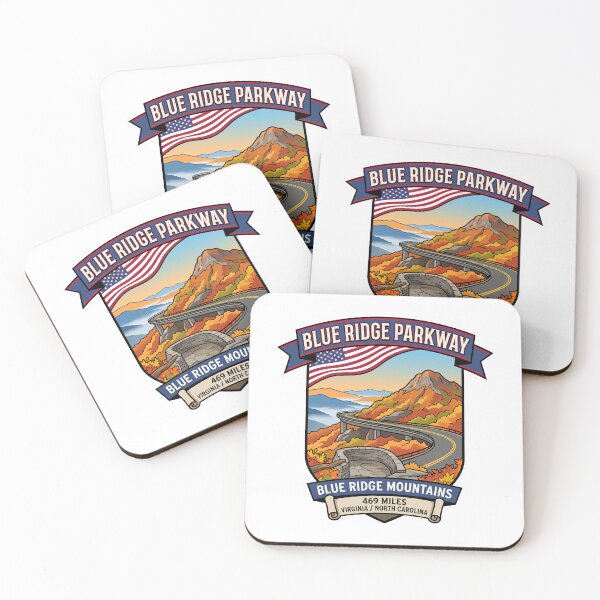Item preview, Blue Ridge Parkway USA Scenic Mountain Road designed and sold by enzoade.