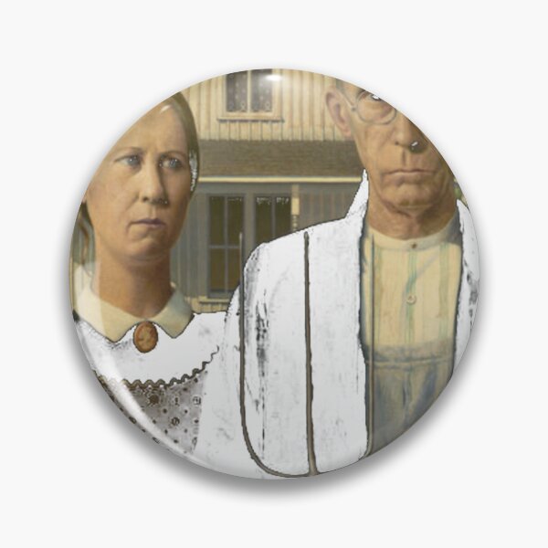 Item preview, American Gothic With Bunny Ears designed and sold by juliacoast88.
