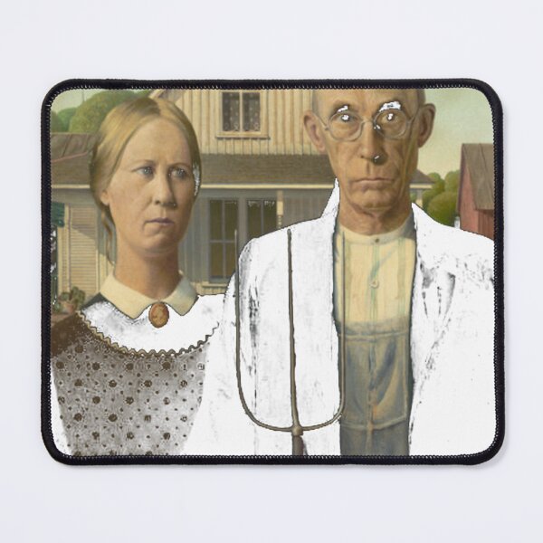 Item preview, American Gothic With Bunny Ears designed and sold by juliacoast88.