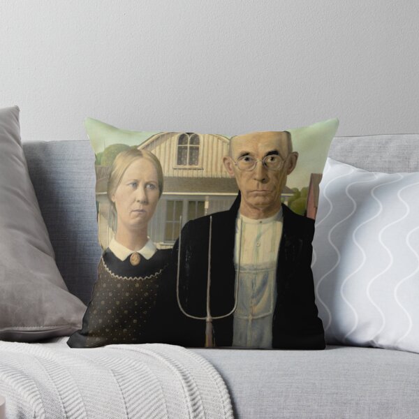 Item preview, American Gothic With Bunny Ears designed and sold by Demakusan.