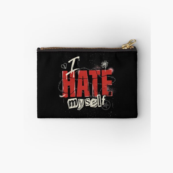 Item preview, I Hate Myself Emo Gift for Goth and Scene Kids designed and sold by Say It With Ink.