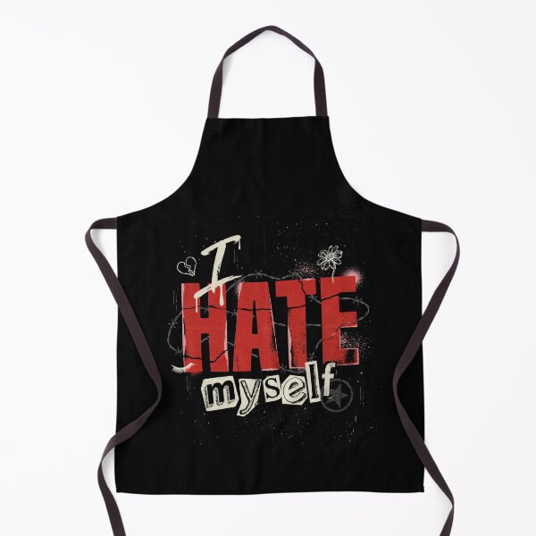 Item preview, I Hate Myself Emo Gift for Goth and Scene Kids designed and sold by Say It With Ink.