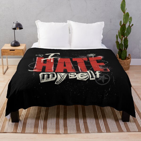Item preview, I Hate Myself Emo Gift for Goth and Scene Kids designed and sold by Say It With Ink.
