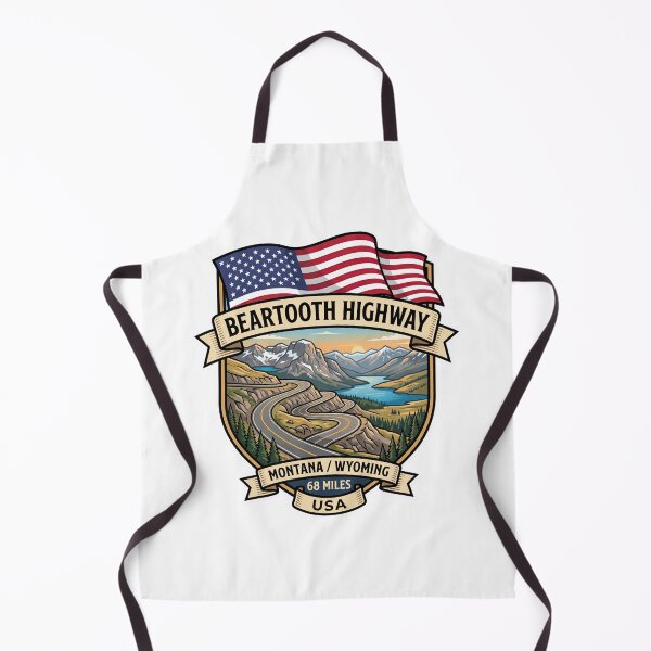Item preview, Beartooth Highway Yellowstone Mountain Route designed and sold by enzoade.