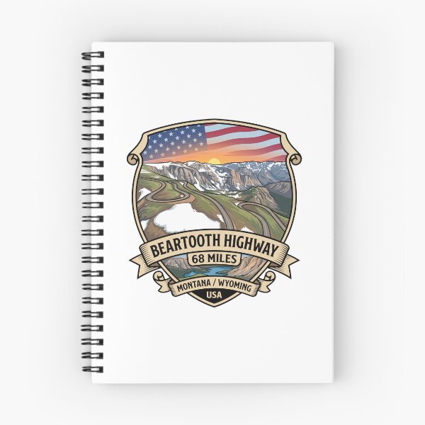Item preview, Beartooth Highway Wyoming Scenic Highway designed and sold by enzoade.