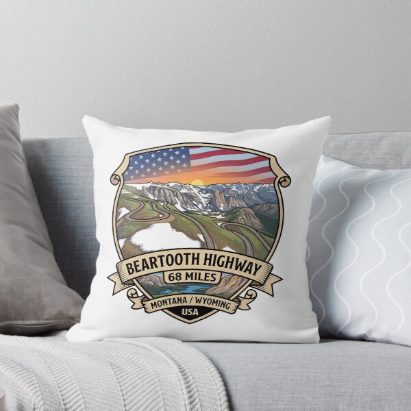 Item preview, Beartooth Highway Wyoming Scenic Highway designed and sold by enzoade.
