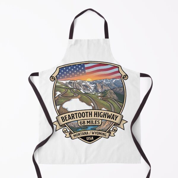 Item preview, Beartooth Highway Wyoming Scenic Highway designed and sold by enzoade.