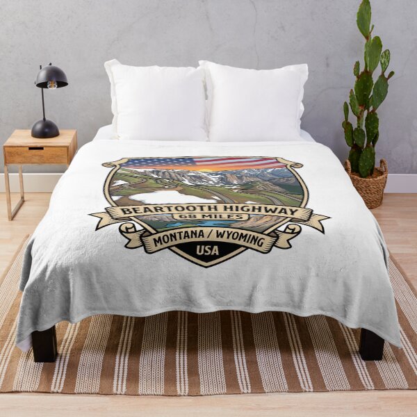 Item preview, Beartooth Highway Wyoming Scenic Highway designed and sold by enzoade.