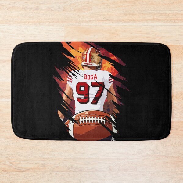 Item preview, Nick Bosa Football Back View Jersey Number 97 Artwork designed and sold by Zigmak.