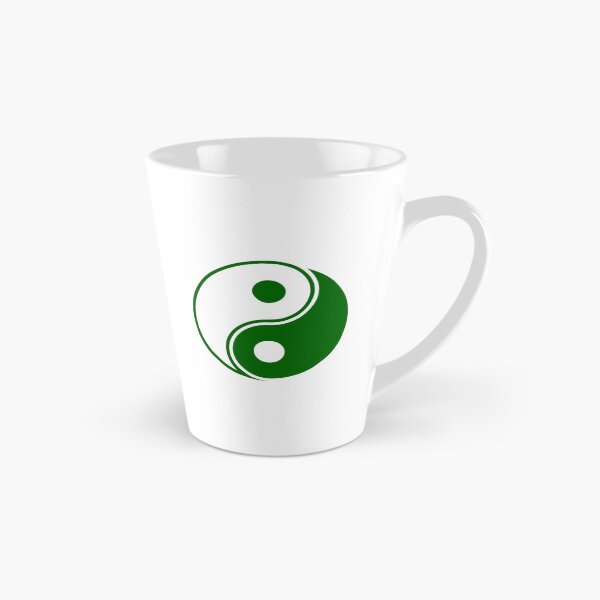 Item preview, Dark Green Yin Yang Taoism Balance Symbol designed and sold by pattern-archive.