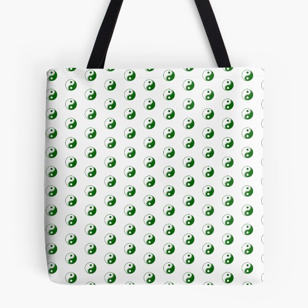 Item preview, Dark Green Yin Yang Taoism Balance Symbol designed and sold by pattern-archive.