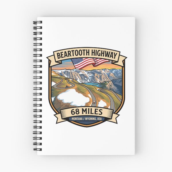 Item preview, Beartooth Highway Montana Mountain Road designed and sold by enzoade.