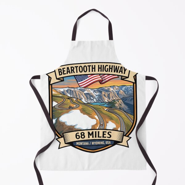 Item preview, Beartooth Highway Montana Mountain Road designed and sold by enzoade.