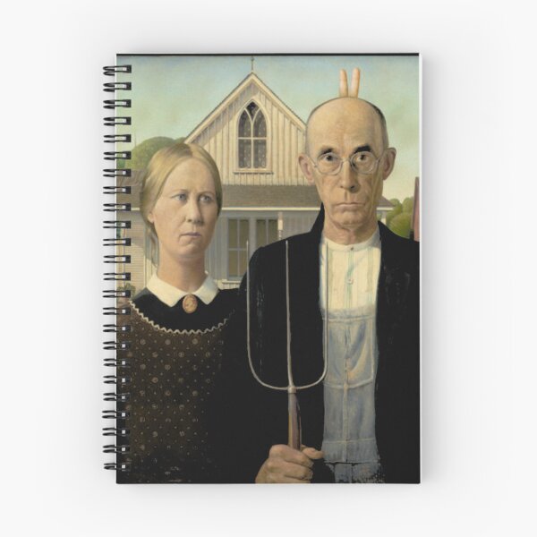 Item preview, American Gothic With Bunny Ears designed and sold by Tomeart <3.