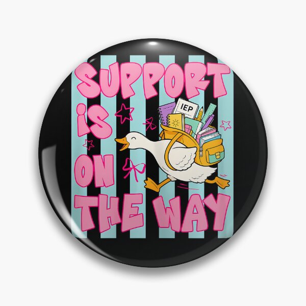 Item preview, Support Is On The Way Funny School Goose Sped Teacher designed and sold by ripgoatclothing.