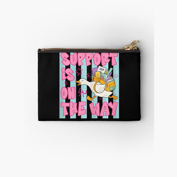 Item preview, Support Is On The Way Funny School Goose Sped Teacher designed and sold by ripgoatclothing.