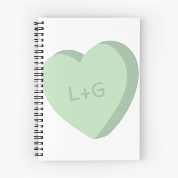 Item preview, John Logan and Grace Ivers Off Campus candy heart designed and sold by AnnesCreatives.