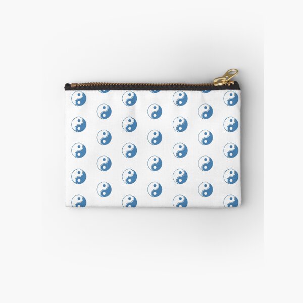 Item preview, Steel Blue Yin Yang Taoism Balance Symbol designed and sold by pattern-archive.