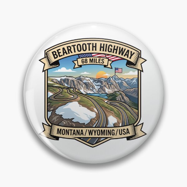 Item preview, Beartooth Highway Rocky Mountains Drive designed and sold by enzoade.