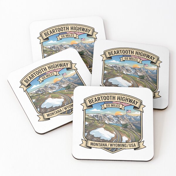 Item preview, Beartooth Highway Rocky Mountains Drive designed and sold by enzoade.