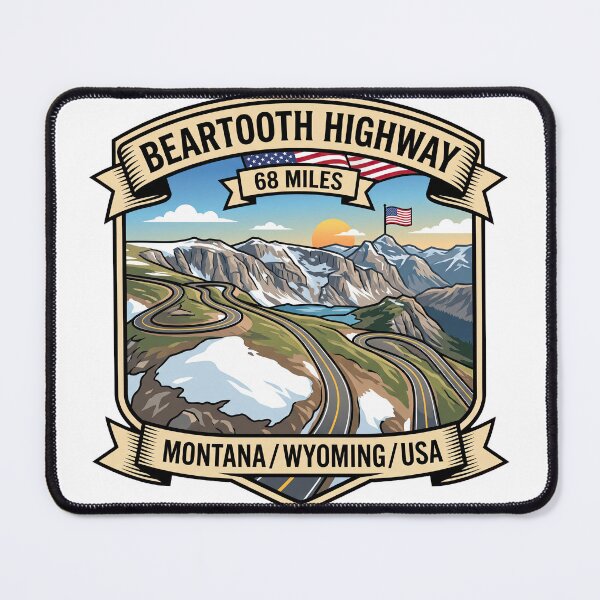 Item preview, Beartooth Highway Rocky Mountains Drive designed and sold by enzoade.
