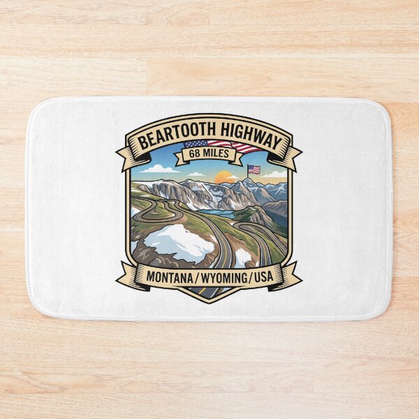Item preview, Beartooth Highway Rocky Mountains Drive designed and sold by enzoade.