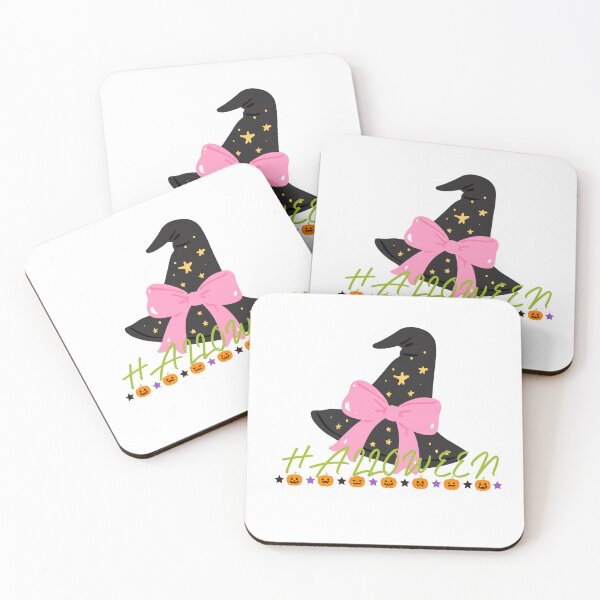 Item preview,  Pink Bow Halloween Witch Hat – Cute Spooky Aesthetic designed and sold by Palette _Vibes.