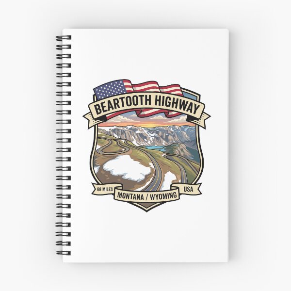 Item preview, Beartooth Highway Montana Wyoming Scenic Route designed and sold by enzoade.