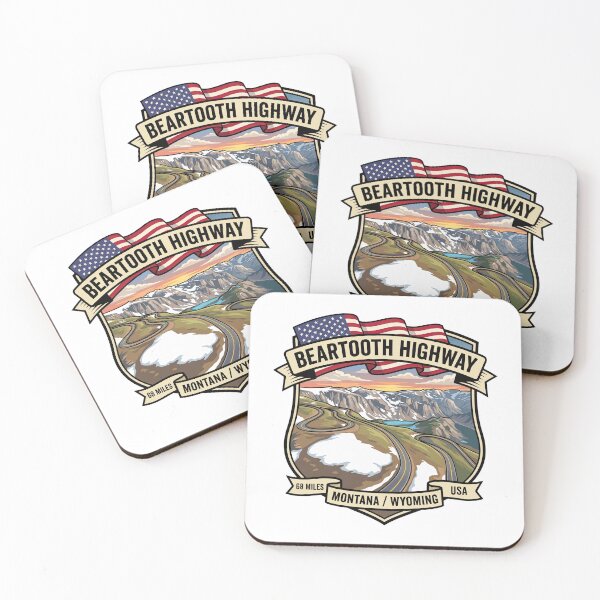 Item preview, Beartooth Highway Montana Wyoming Scenic Route designed and sold by enzoade.