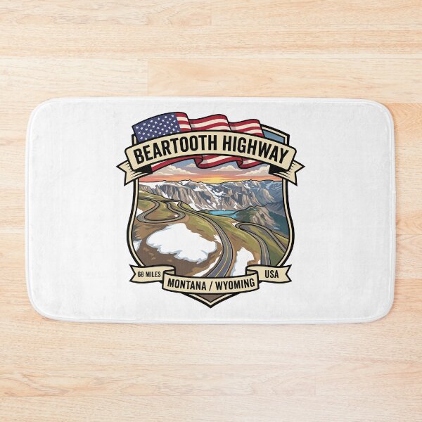 Item preview, Beartooth Highway Montana Wyoming Scenic Route designed and sold by enzoade.