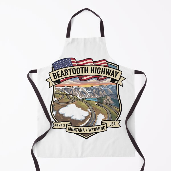Item preview, Beartooth Highway Montana Wyoming Scenic Route designed and sold by enzoade.