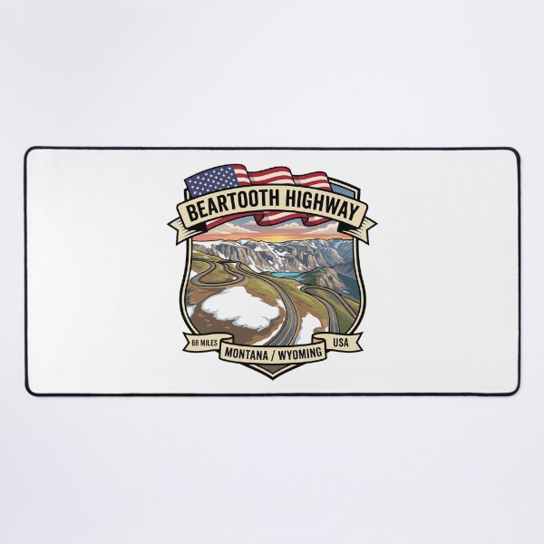 Item preview, Beartooth Highway Montana Wyoming Scenic Route designed and sold by enzoade.