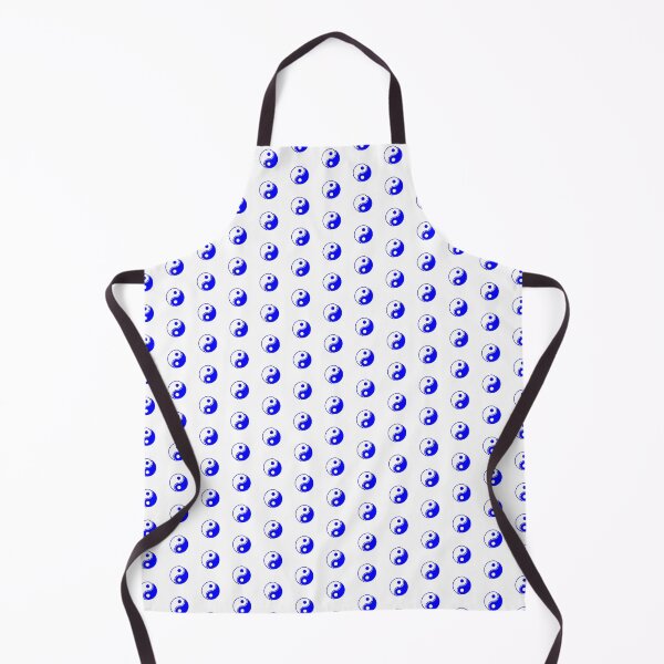 Item preview, Blue Yin Yang Taoism Balance Symbol designed and sold by pattern-archive.