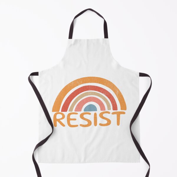 Item preview, Retro Vintage Rainbow Resist Protest designed and sold by drchzak.