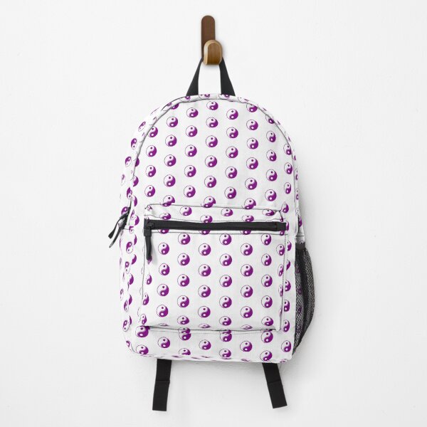 Item preview, Purple Yin Yang Taoism Balance Symbol designed and sold by pattern-archive.