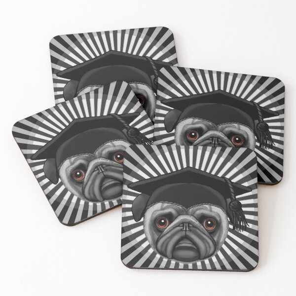 Item preview, Grad Pug designed and sold by artmuvz.