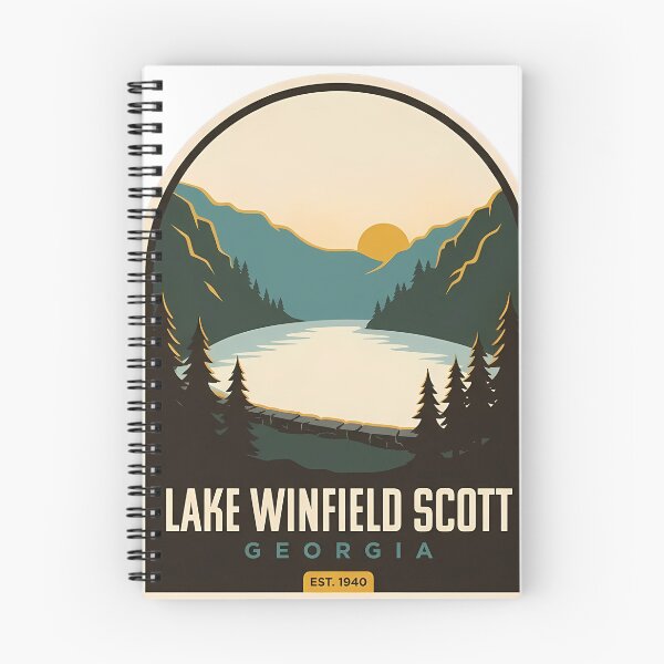 Item preview, Lake Winfield Scott Georgia designed and sold by DetourDgn.