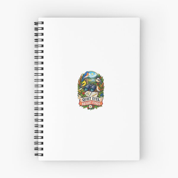 Item preview, Quiet Eyes Bright Finds Birdwatching Nature Art designed and sold by CheerfulNest.