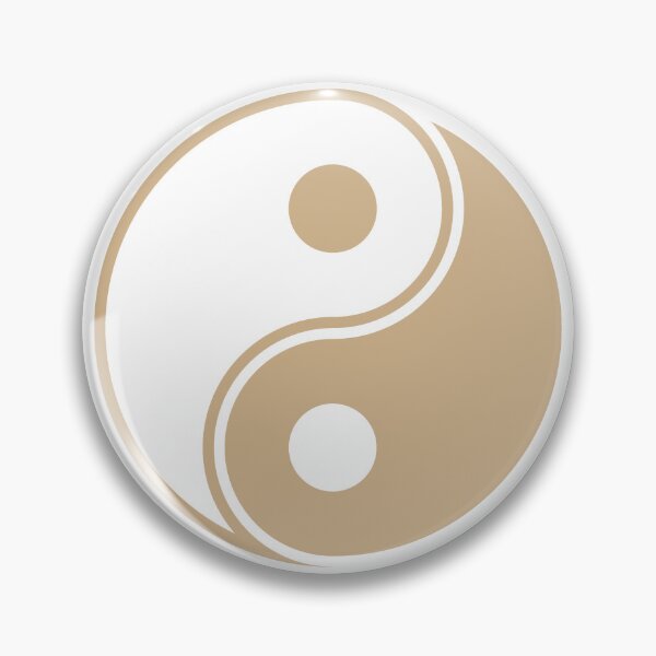 Item preview, Tan Yin Yang Taoism Balance Symbol designed and sold by pattern-archive.