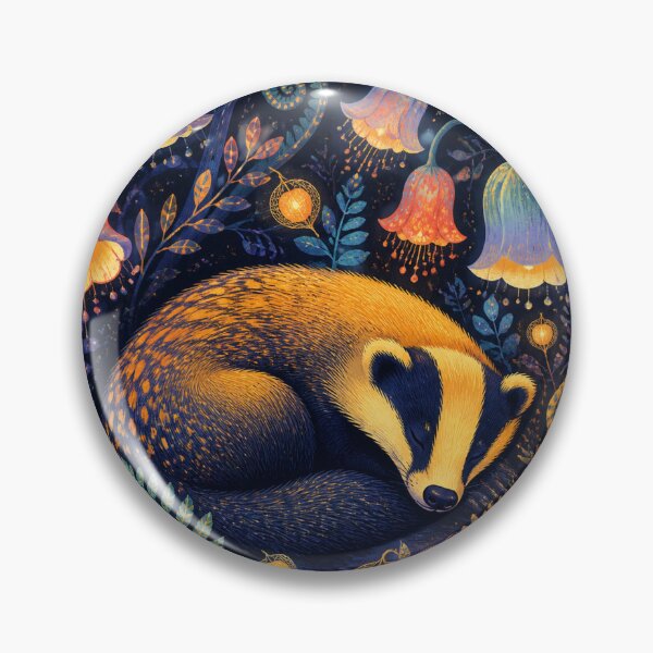 Item preview, Saffron Badger Lantern Grove designed and sold by aihrgdesign.