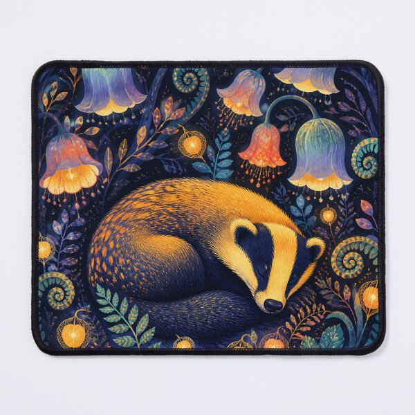 Item preview, Saffron Badger Lantern Grove designed and sold by aihrgdesign.
