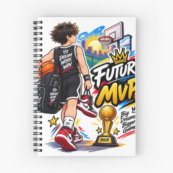 Item preview, Future MVP Basketball Anime Boy Sticker | Basketball Player Sports Motivation designed and sold by Genzfirevibes.