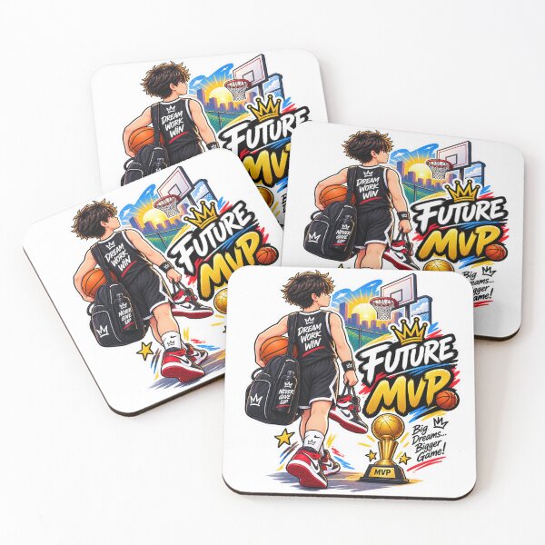 Item preview, Future MVP Basketball Anime Boy Sticker | Basketball Player Sports Motivation designed and sold by Genzfirevibes.