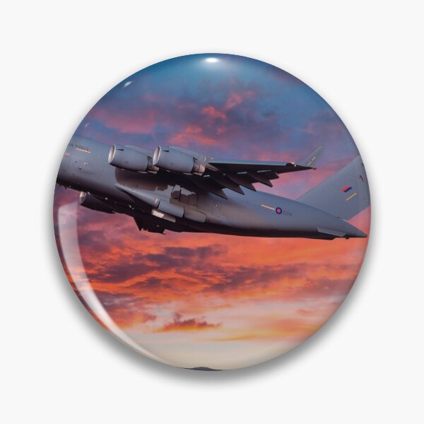 Item preview, C-17 Globemaster Sunset Flight designed and sold by Airpower Art.