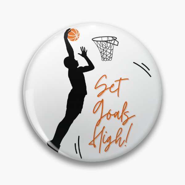 Item preview, Set Goals High Motivational Lifestyle Graphic designed and sold by Pawfect Vibes Hub.