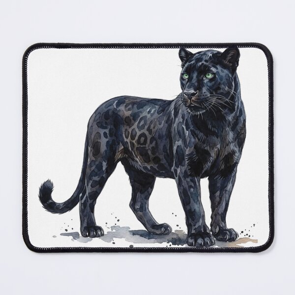 Item preview, water color black panther sticker designed and sold by Stickers void.