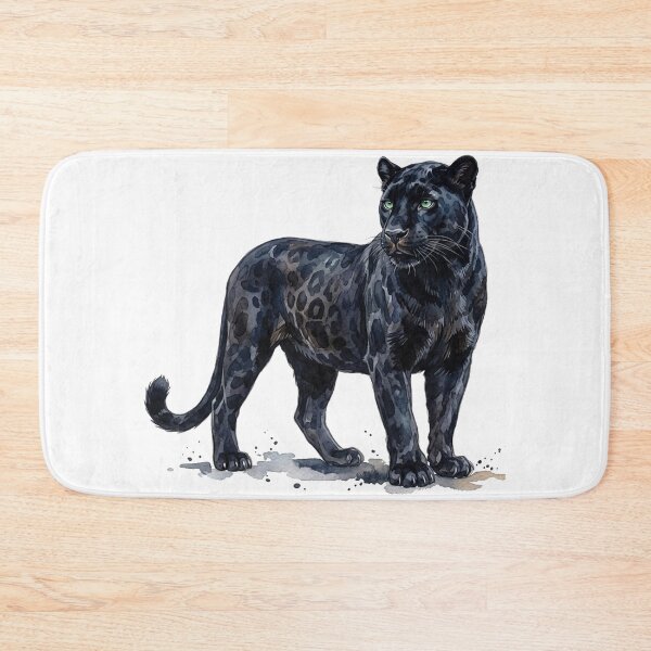 Item preview, water color black panther sticker designed and sold by Stickers void.
