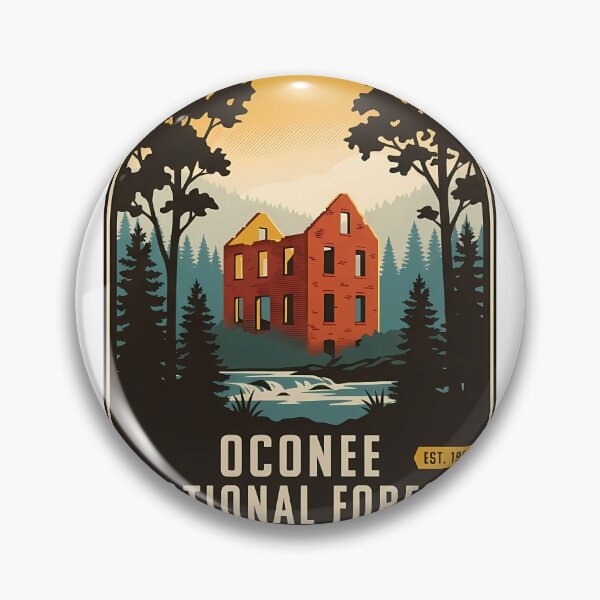 Item preview, Oconee National Forest Georgia designed and sold by DetourDgn.